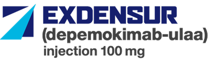 EXDENSUR (depemokimab-ulaa) logo EXDENSUR (depemokimab-ulaa) logo
